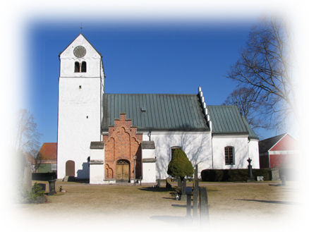 Bild föreställande fjälkinge kyrka