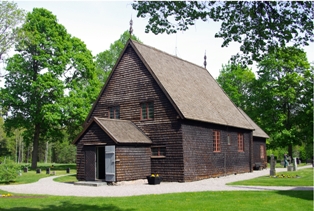 Bild föreställande Tångeråsa kyrka