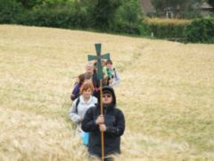Pilgrimsvandring i fält