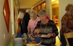 Bild föreställande Kaffe i Kyrkporten