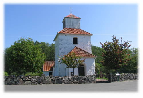 Ivö kyrka sedd från väst. Ivö kyrka sedd från väst.