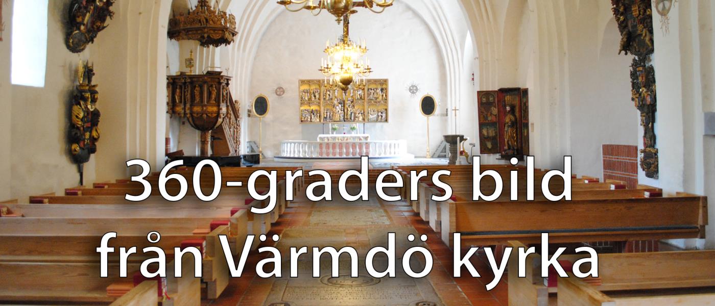 360-bild från Värmdö kyrka