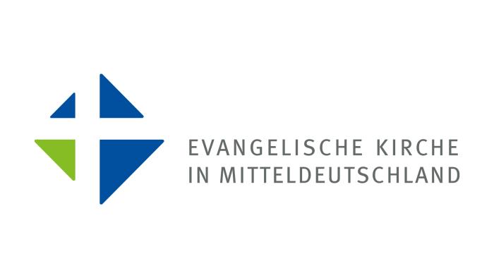 Logotyp för Evangelische Kirche in Mitteldeutschland.