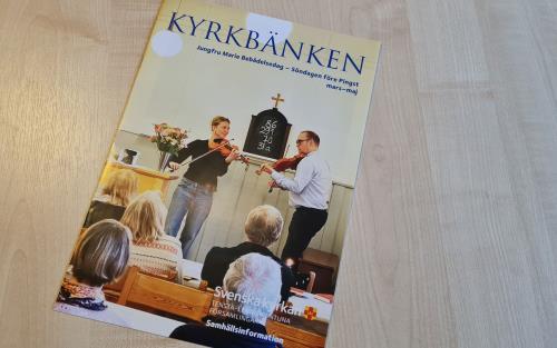 Framsida pastoratstidningen Kyrkbänken