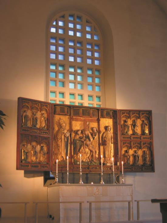Altarskåp Bollnäs kyrka