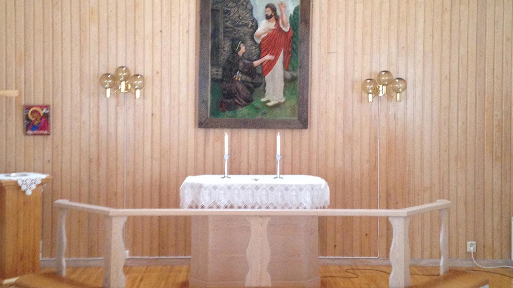 Koret i Bredåkers kyrka.