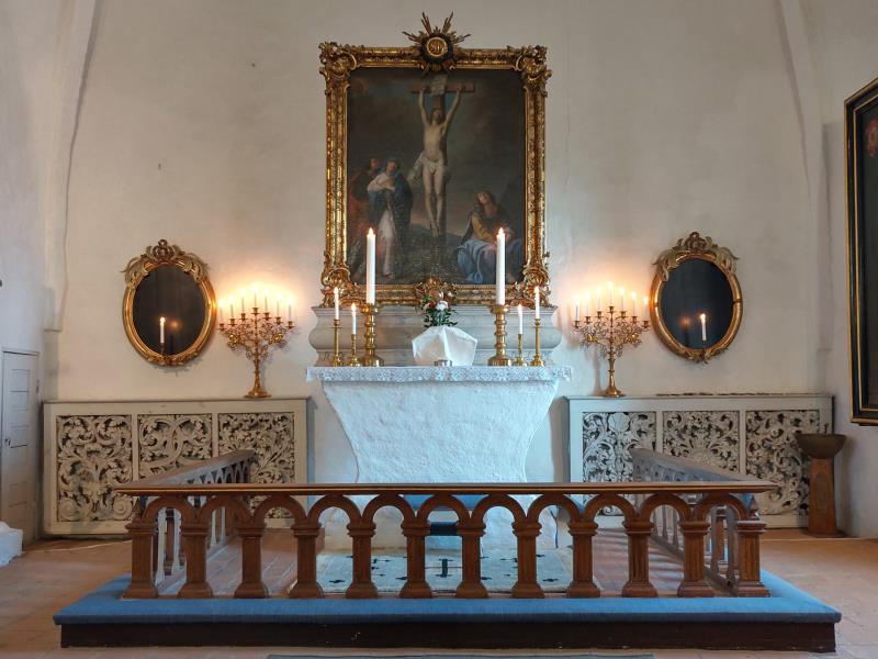 Altaret i Tosterups kyrka