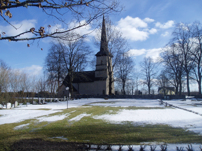 Ekers kyrkogård