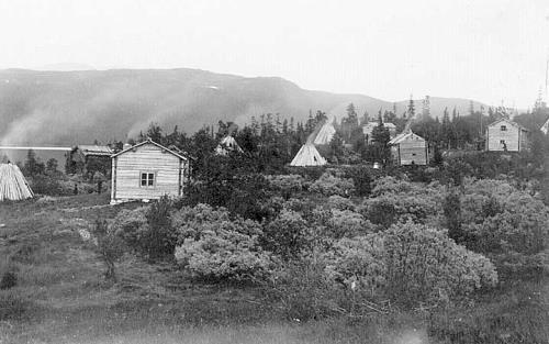 Fatmomakke kyrkstad 1890.