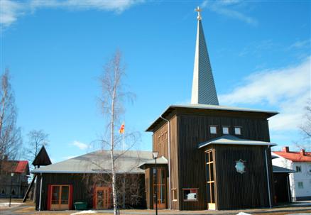 Krokoms kyrka invigdes 8 september 2013. 