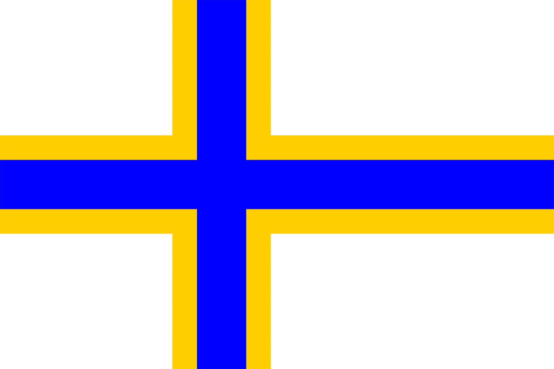 Svenskfinsk flagga