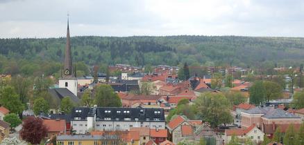 Vy över Arboga