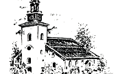 Grangärde kyrka tecknat