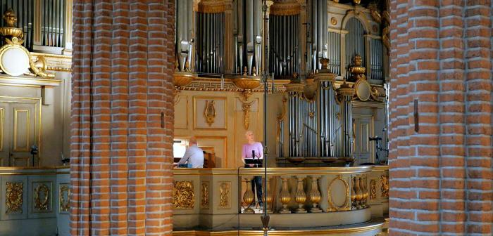 Anne Sofie von Otter har tillsammans med Mattias Wager och Fabian Fredriksson gjort en serie inspelningar i Storkyrkan. Karl Thorson film och Staffan Engwall ljud. Nästa ut i serien är Erbarm dich mein, o Herre Gott av J S Bach med Anne Sofie von Otter och Mattias Wager orgel.