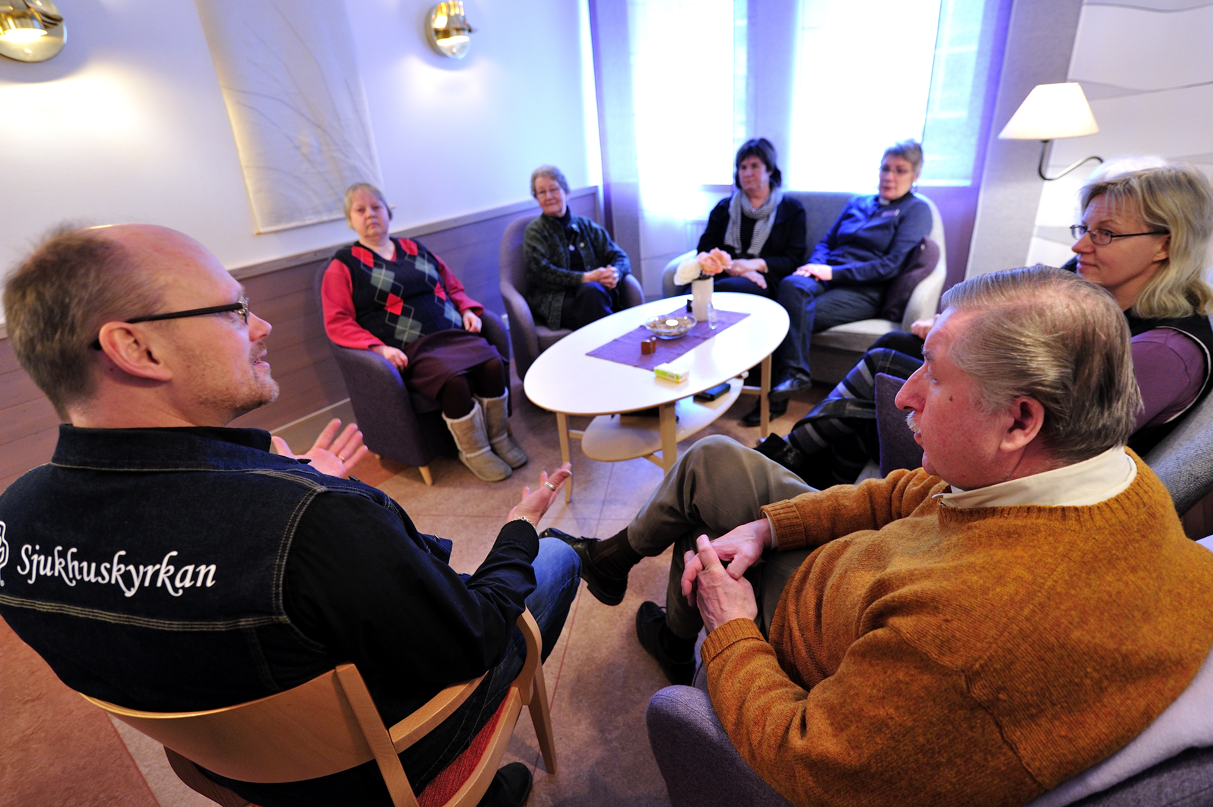 Samtalsgrupp, sjukhuskyrkan
