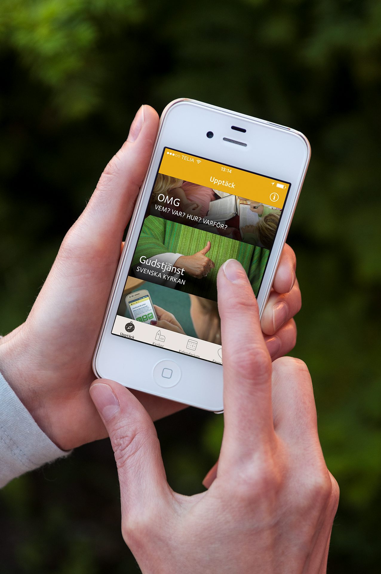 Genom KYRKGUIDEN hittar man lättare till kyrkans gudstjänster.