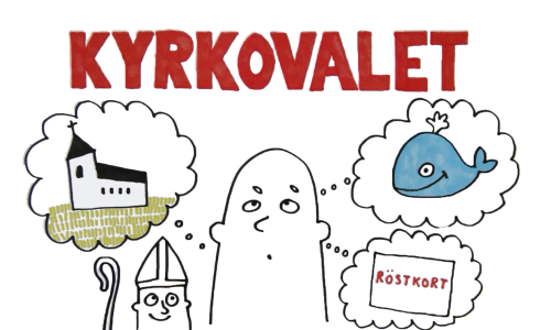 Söndagen den 19 september 2021 är det val i Svenska kyrkan. Här får du veta hur du gör för att ställa upp och hur valet går till.