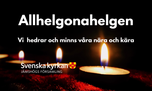 Här hittar du allt som händer hos oss i Allhelgonahelgen.
På grund av rådande pandemi kommer årets
minnesgudstjänster endast att filmas och publiceras här på vår hemsida.