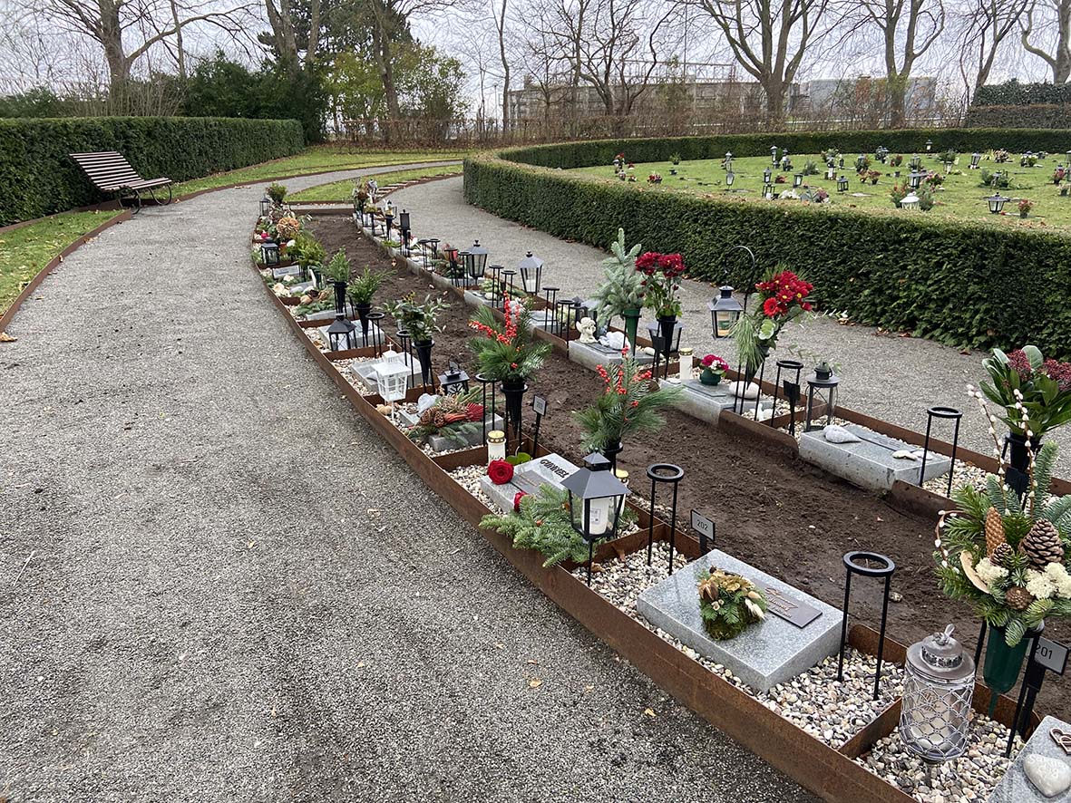 Västra kyrkogården i Ystad.