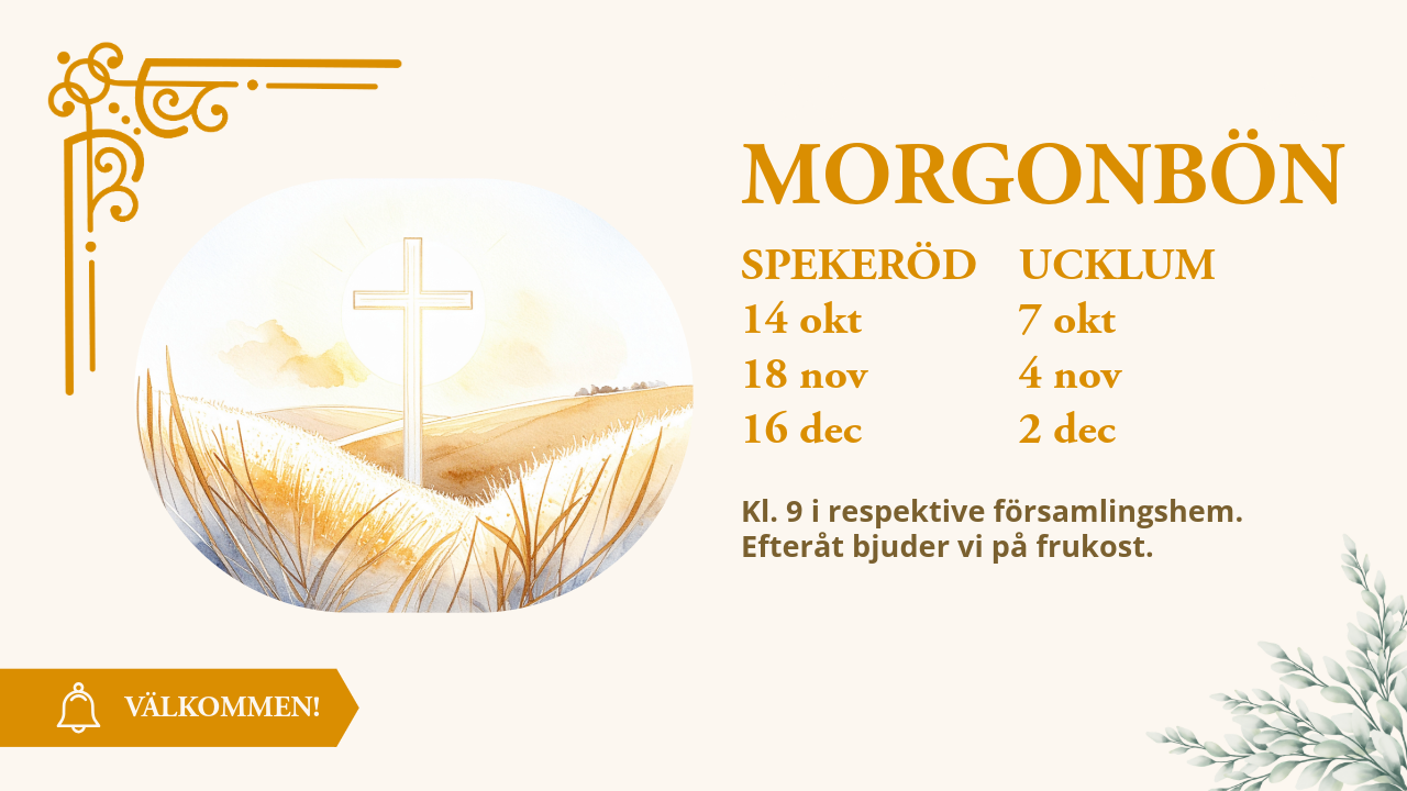 Morgonbön