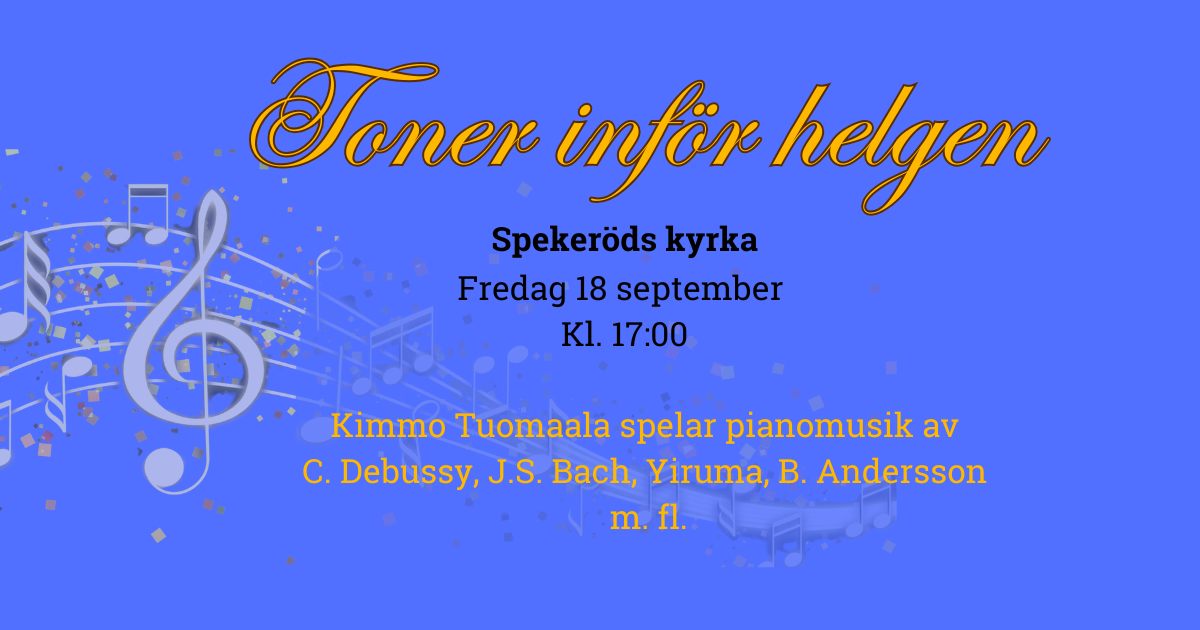 toner inför helgen