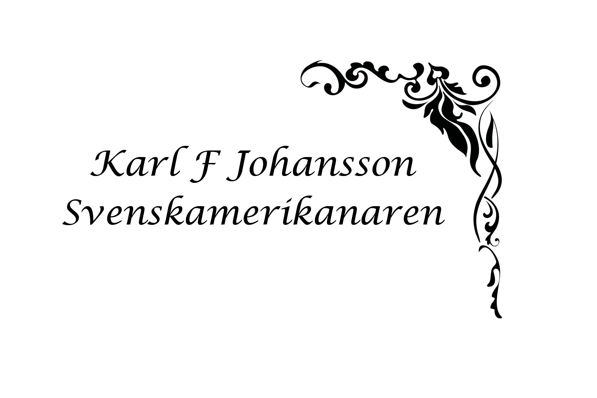 Karl F Johansson