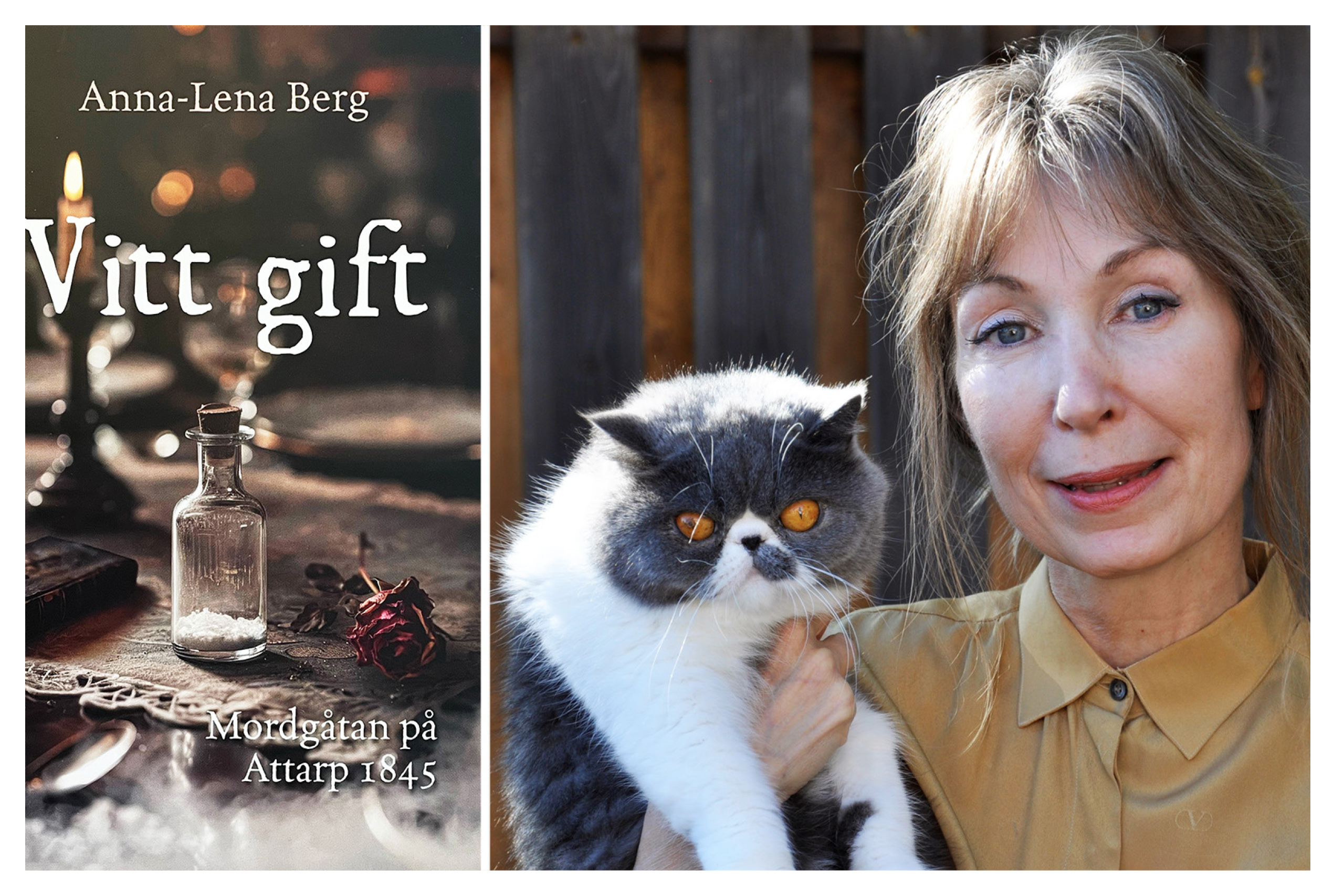 Anna-Lena Berg och boken Vitt gift