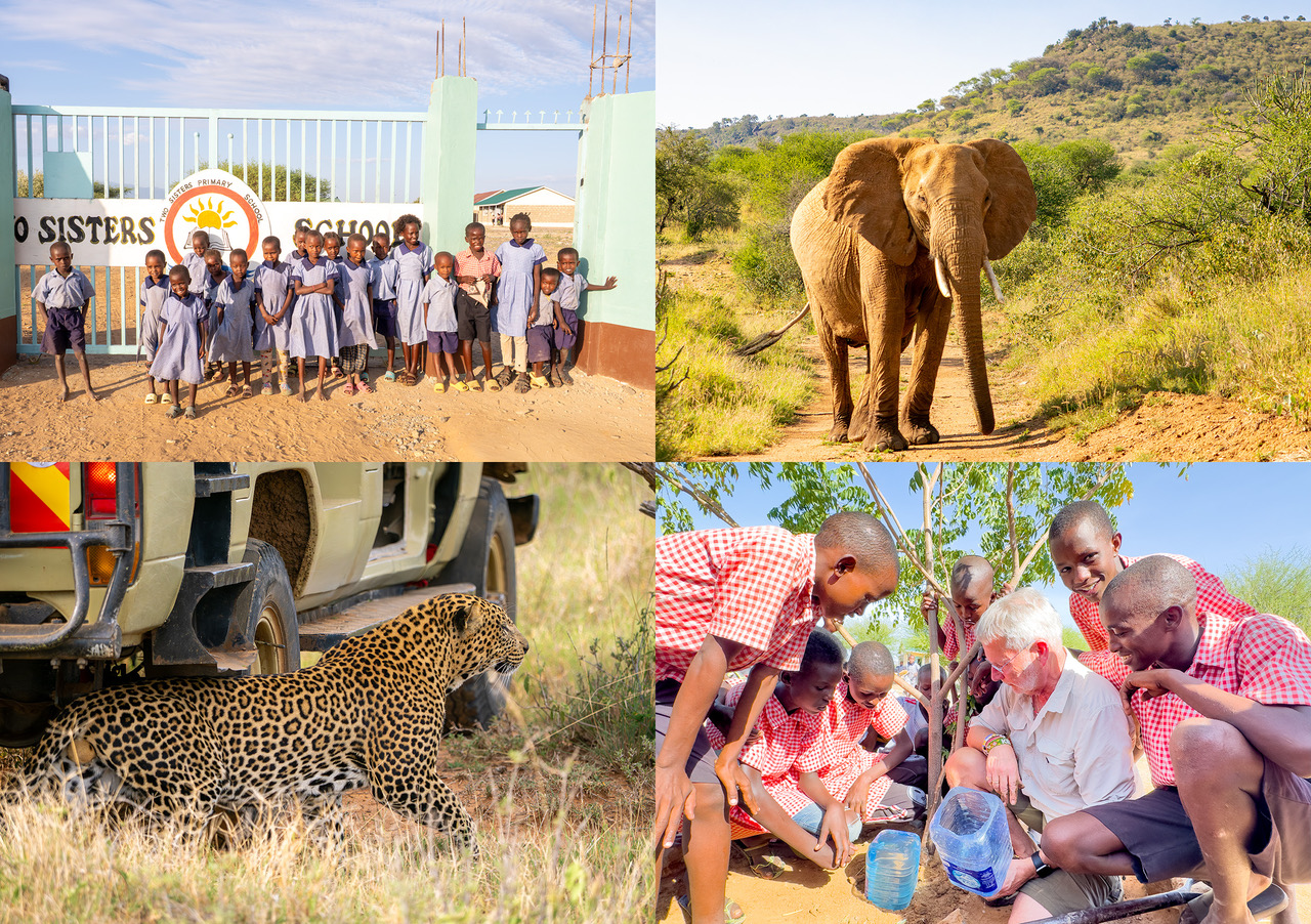 Samlingsbild från Kenya