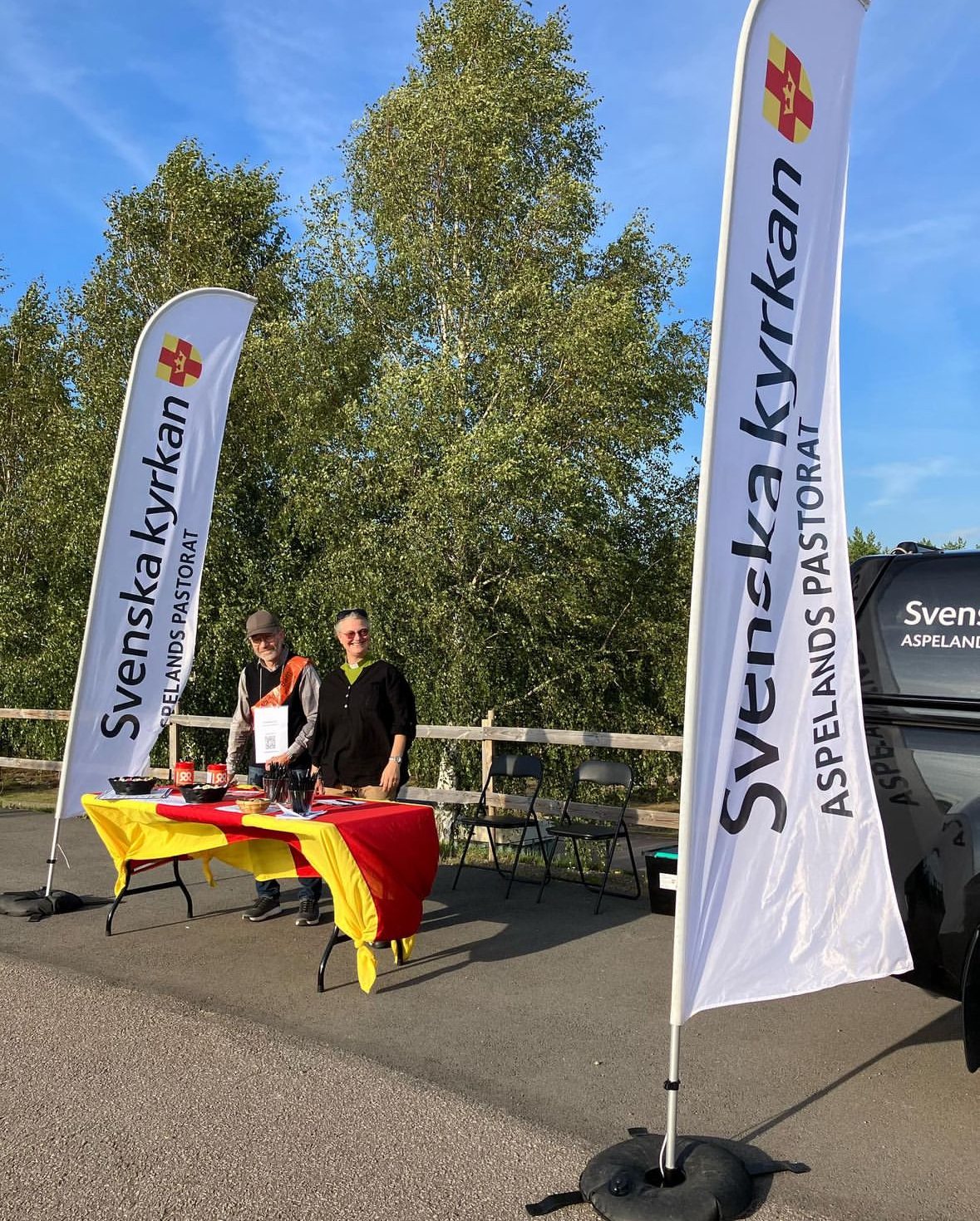 Pastoratet besöker Skrotfrag arena i Målilla.