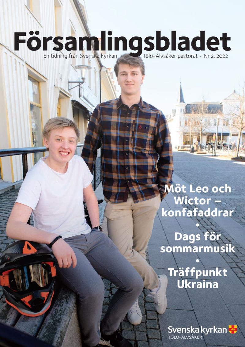 Framsida församlingsblad nr.2 2022