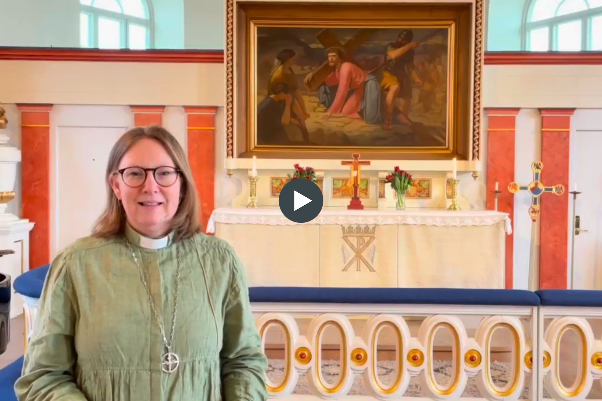 Diakon Helena Ledwon i Tölö kyrka