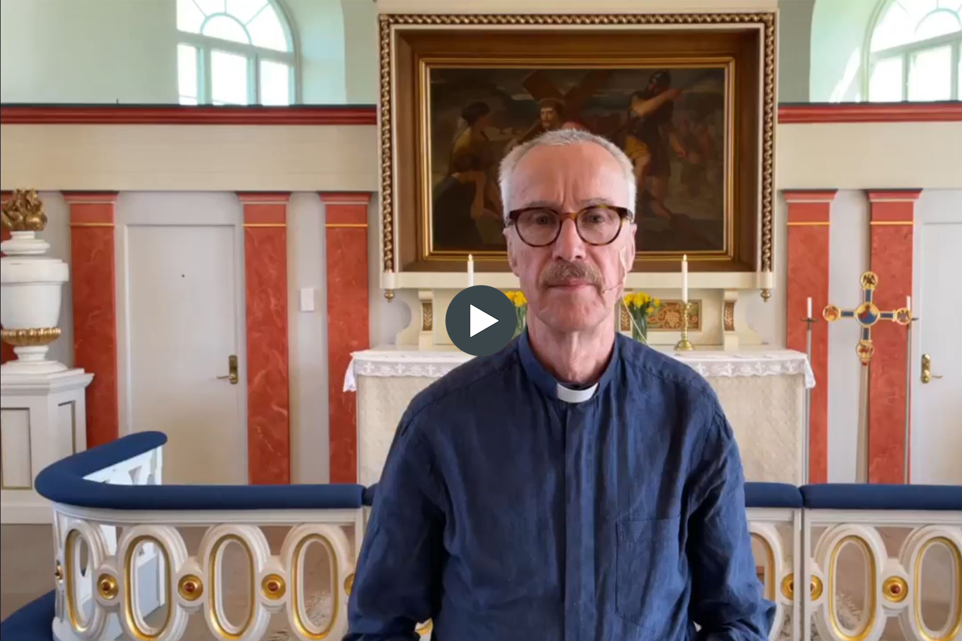 Kyrkoherde Per Jönsson i Tölö kyrka