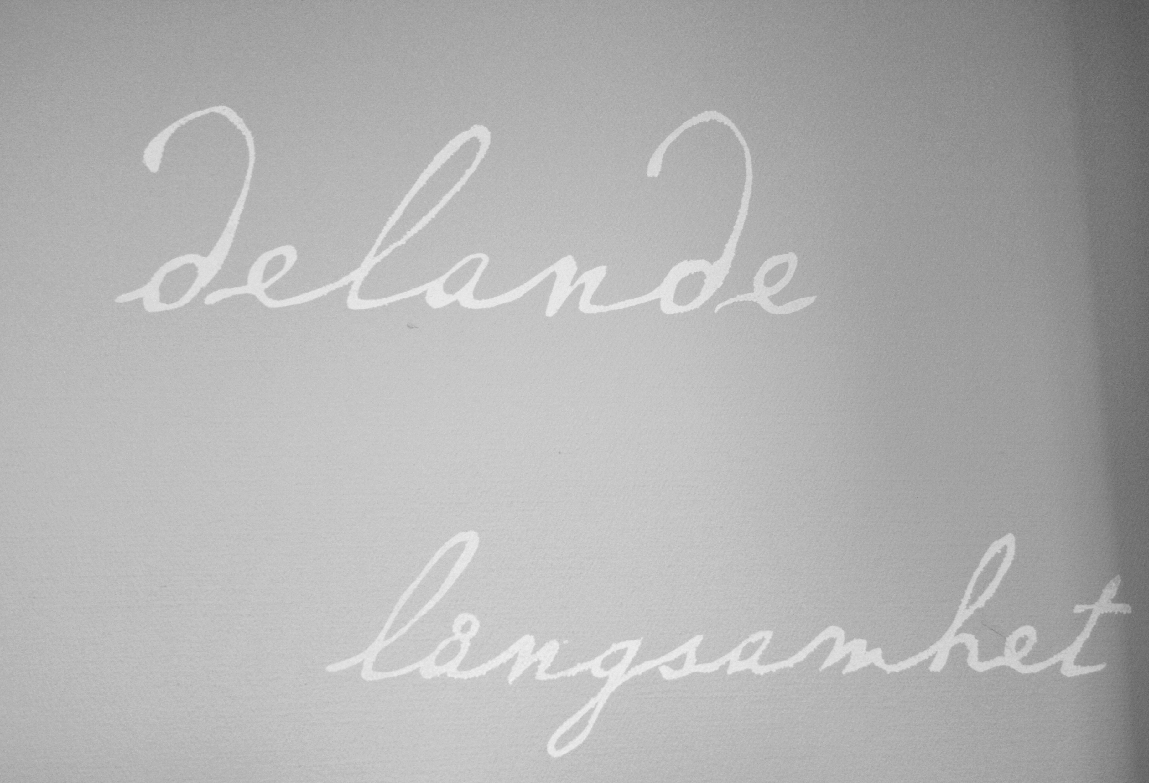Delande långsamhet
