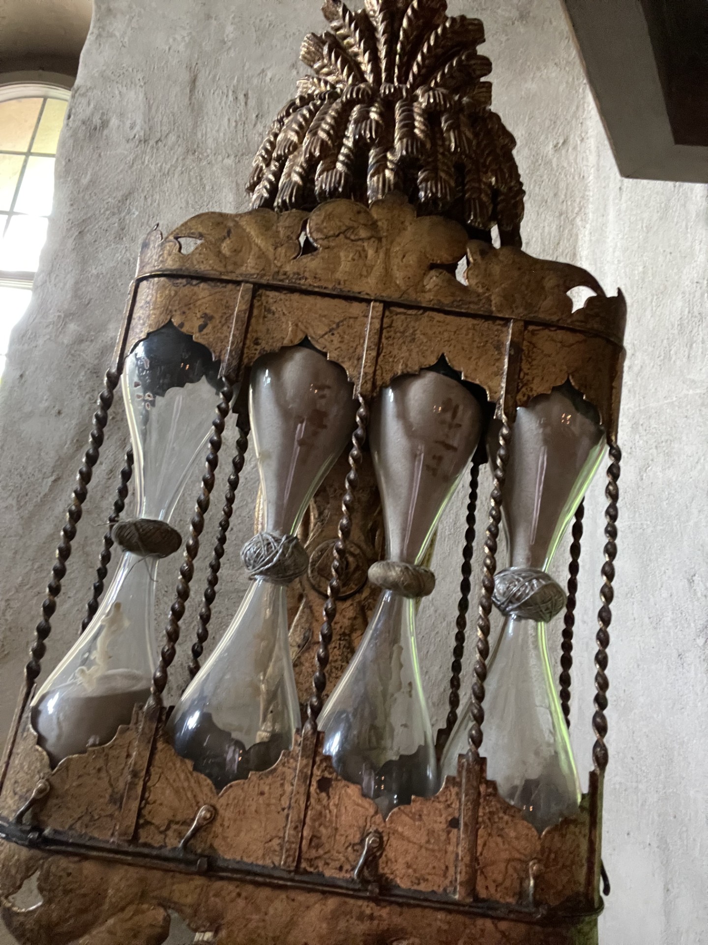Timglas i Heda kyrka.