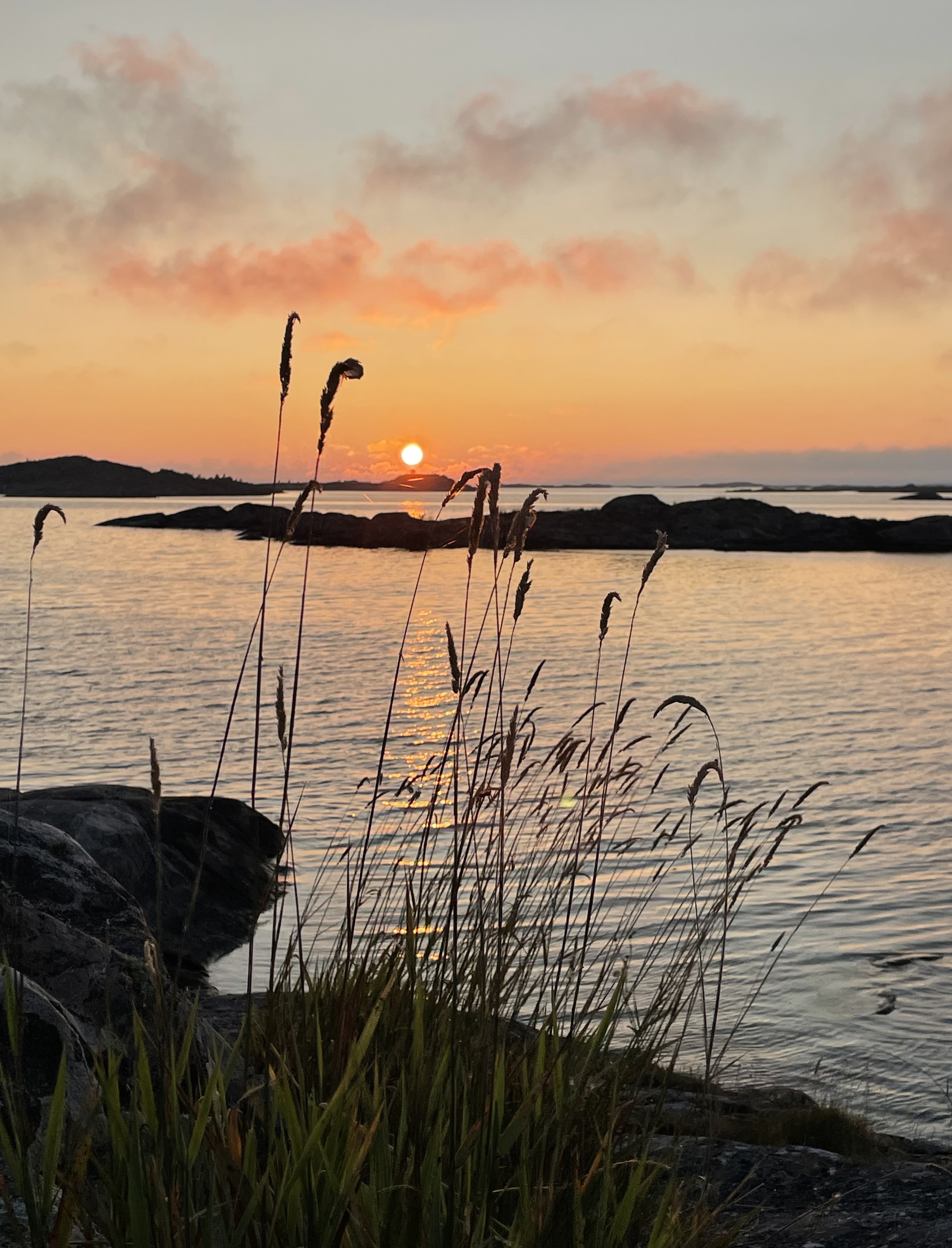 Soluppgång i skärgården