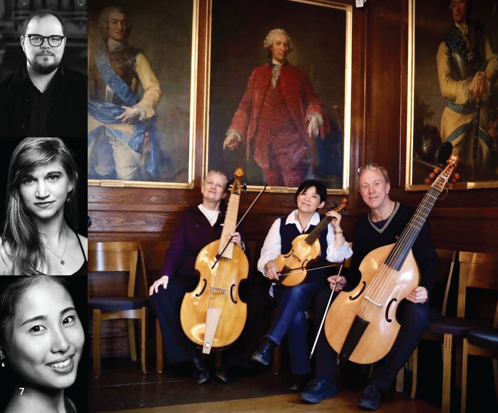 Samlingsbild på musikgruppen Vox Cordis.