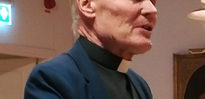 Göran föreläser idag framför allt om Skärtorsdagen och allt som hände då. Föreläsningen tar ca en timma - men en lättlyssnad timma!
