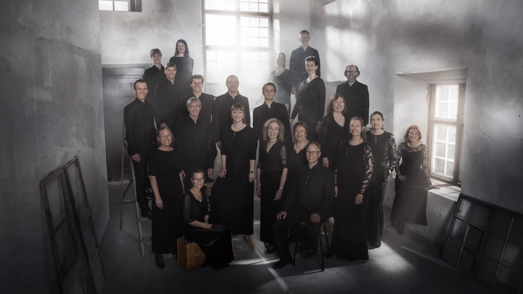 Eric Ericsons Kammarkör sjunger Bach & Pärt i Vadstena klosterkyrka den 25 maj