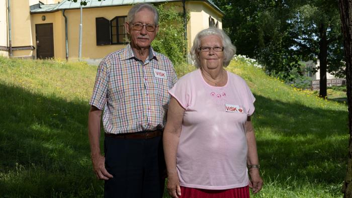 Ingmar Hjalmarsson och Monica Johansson