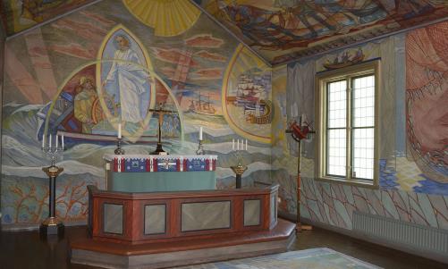 Här hittar du gudstjänster och öppen kyrka för kommande vecka.