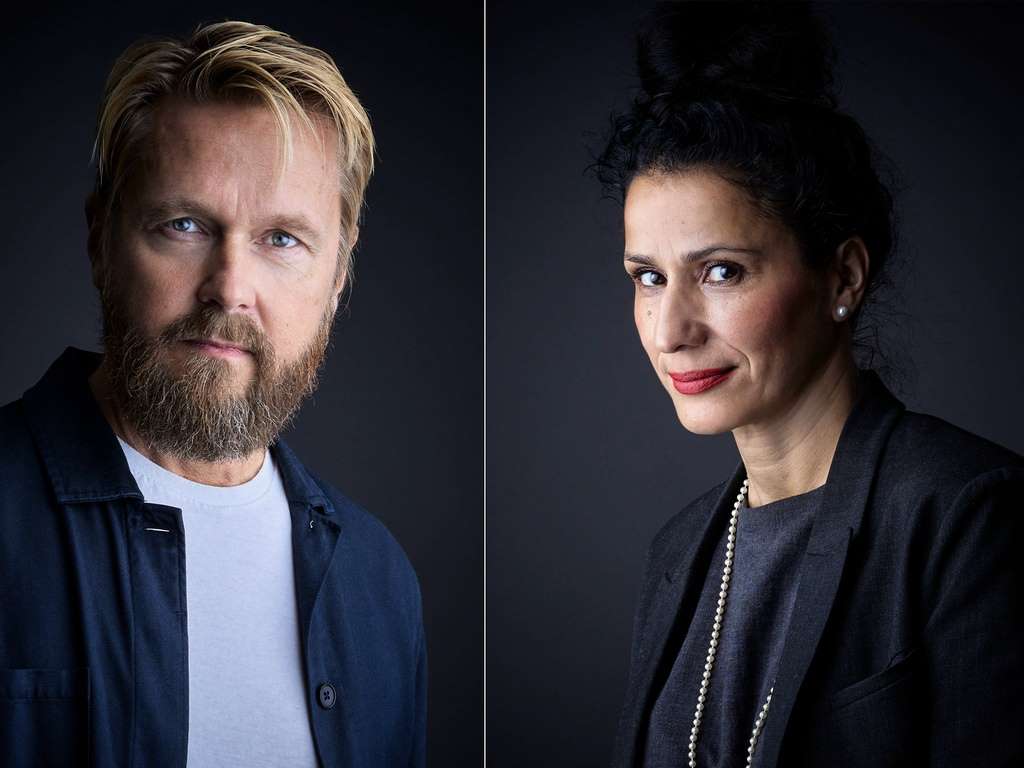 2020 års Tjugosjunde januari-pris går till Björn Wiman och Sanna Sjöswärd. Pressbild.