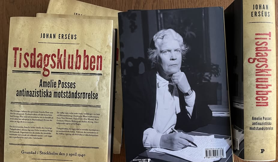 Bilden visar boken "Tisdagsklubben"