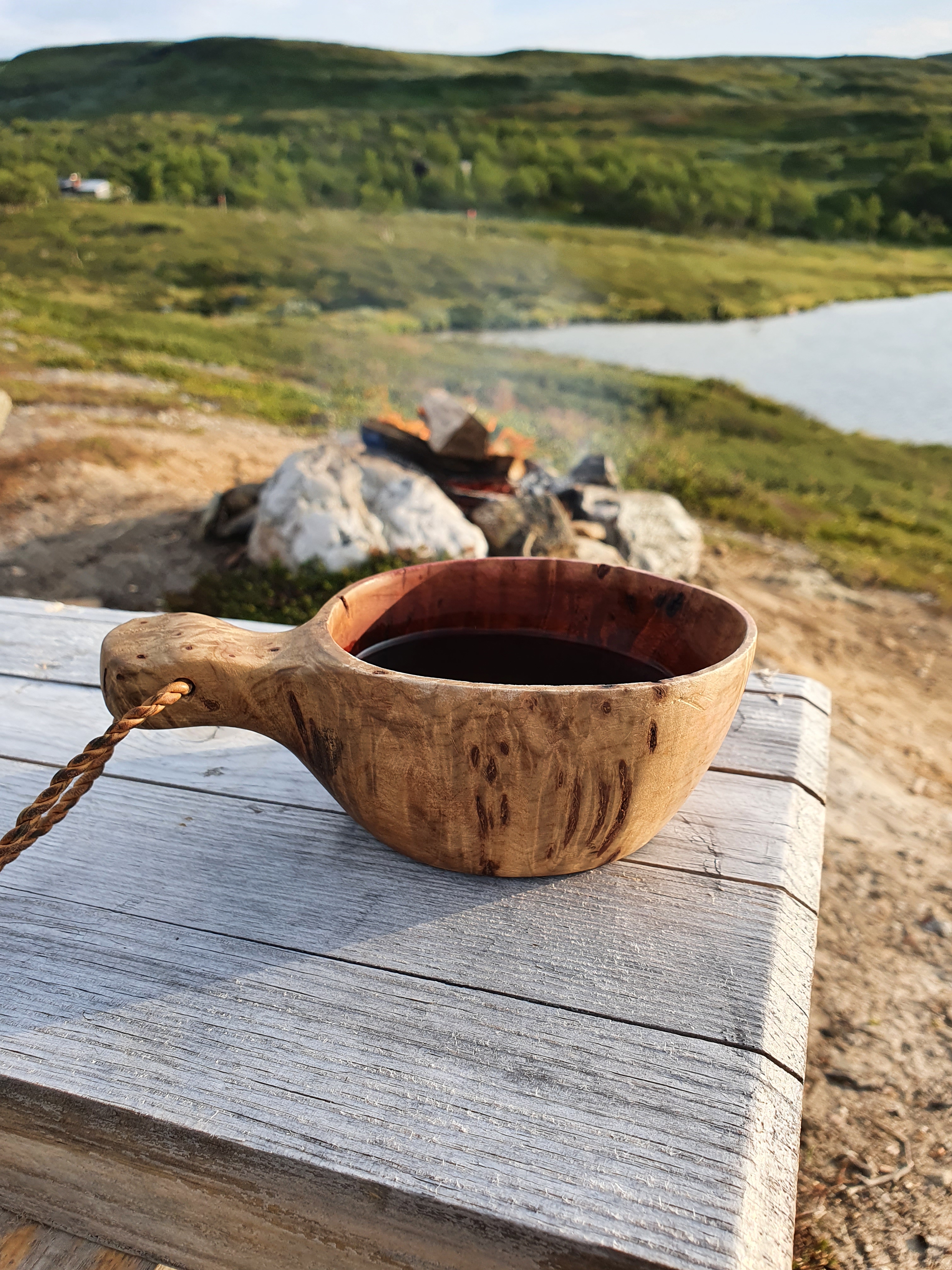 Kåsa i solen