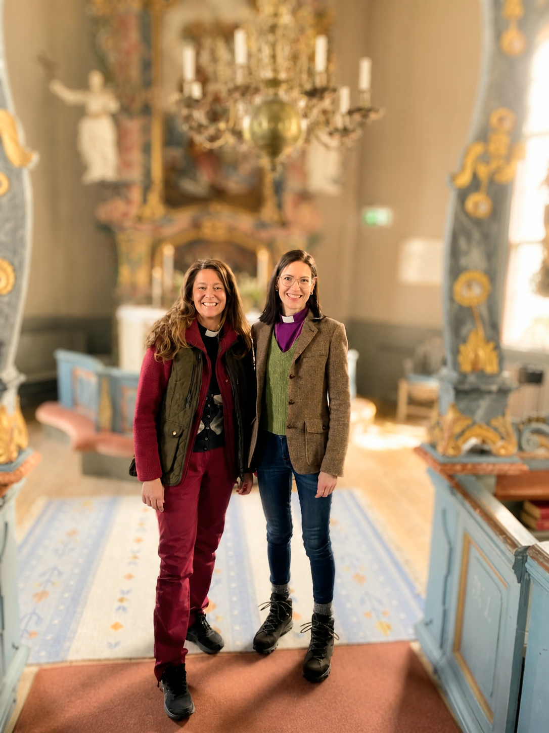 Sarah Lantz och Teresia Boström