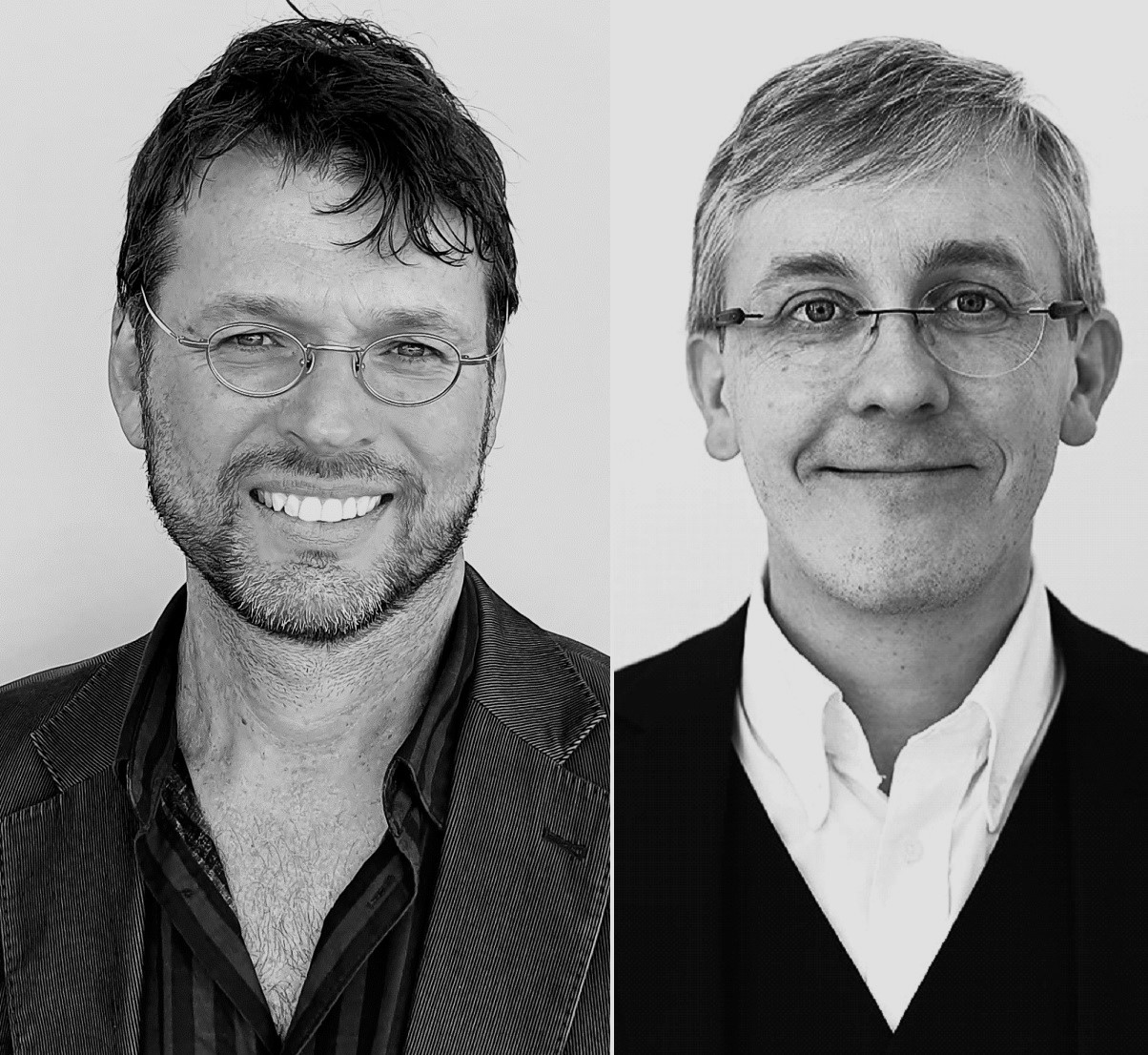 Porträtt på två musiker