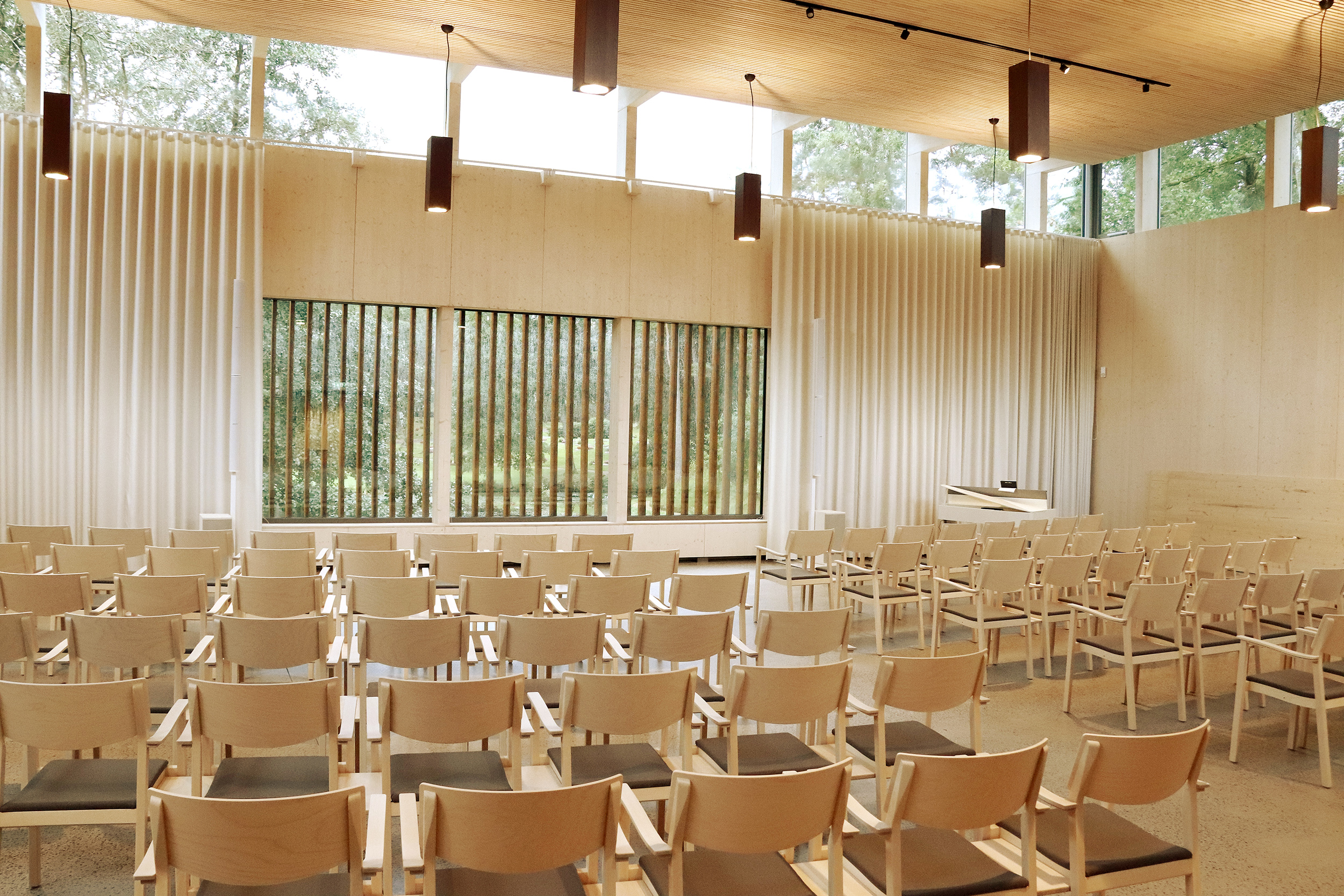 Skogskapellet, ceremonilokalen