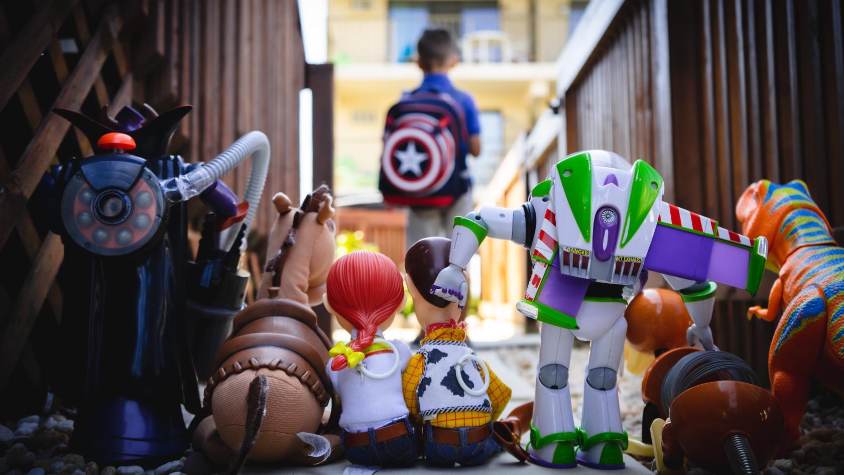 Leksaker från Disney Pixars film Leksaker/Toy Story