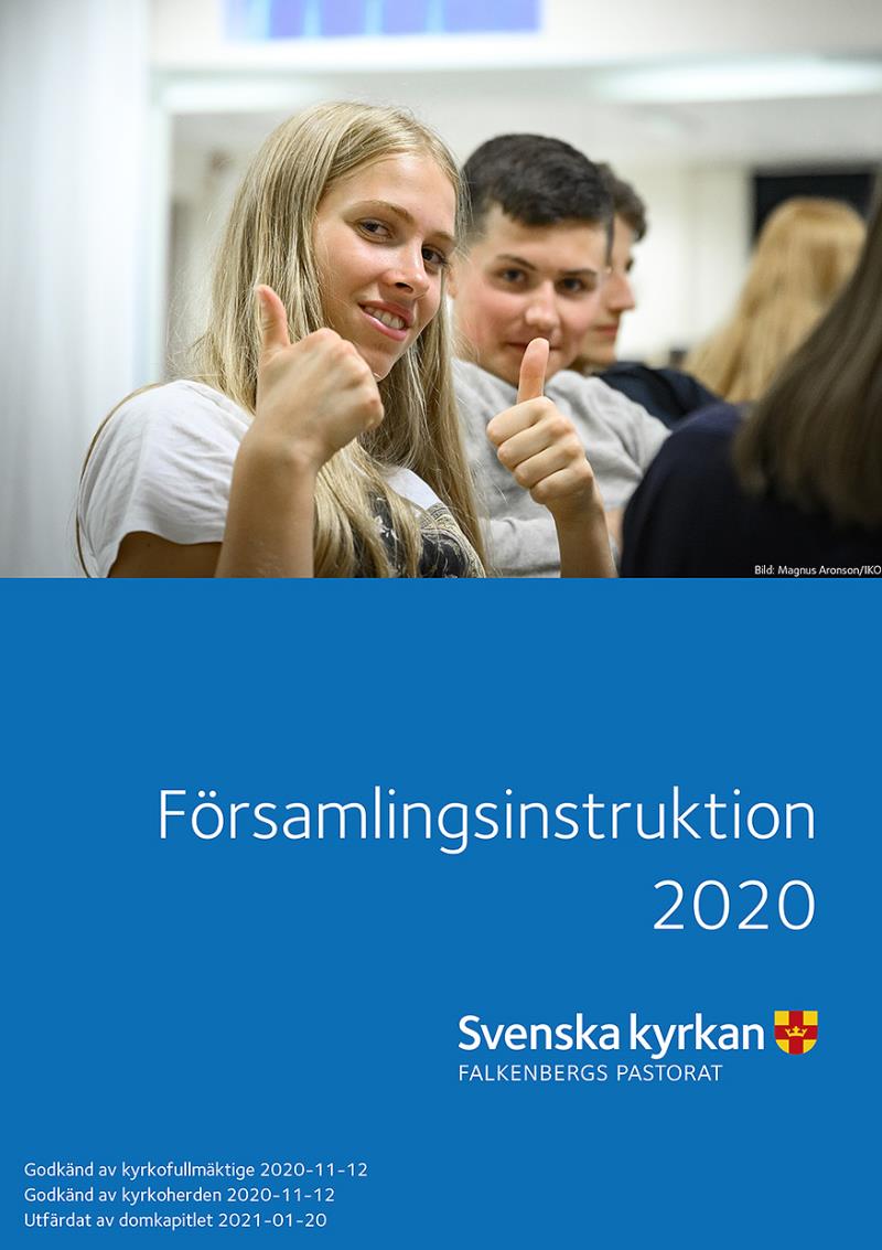 Församlingsinstruktionen, förstasida