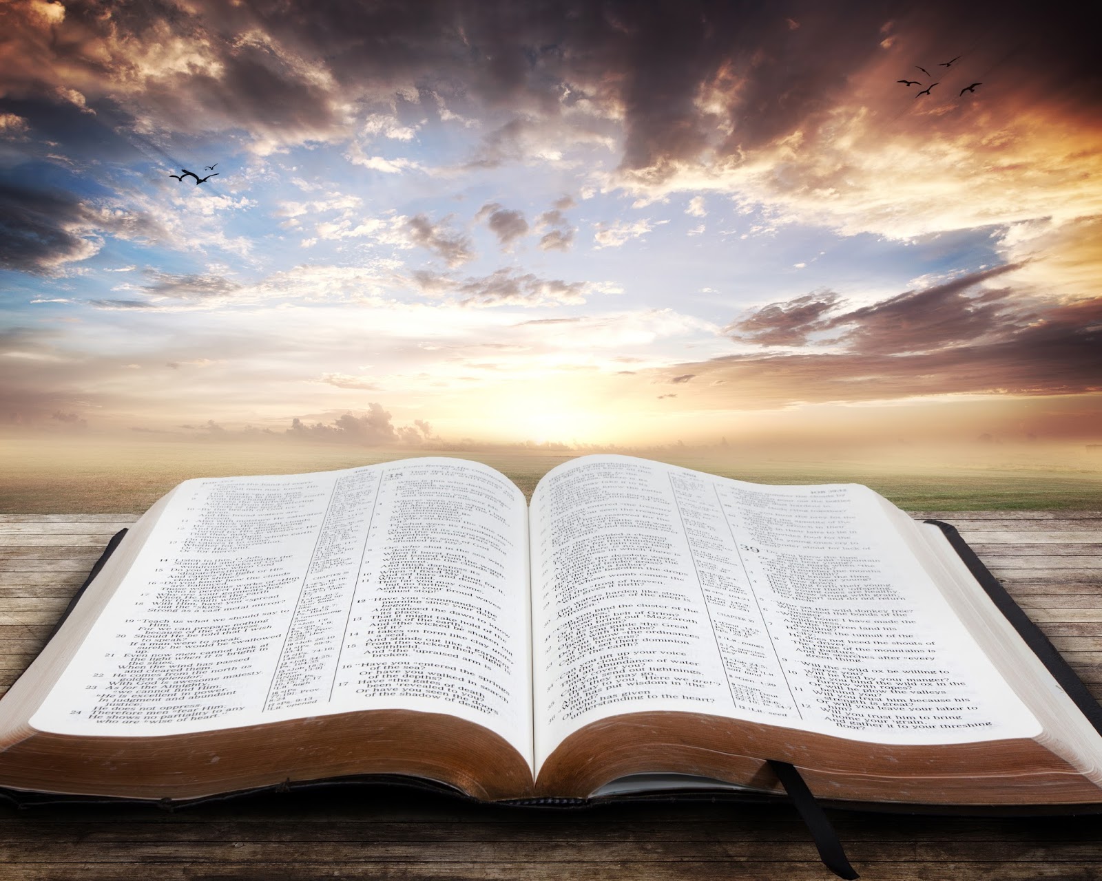 Bibel, soluppgång