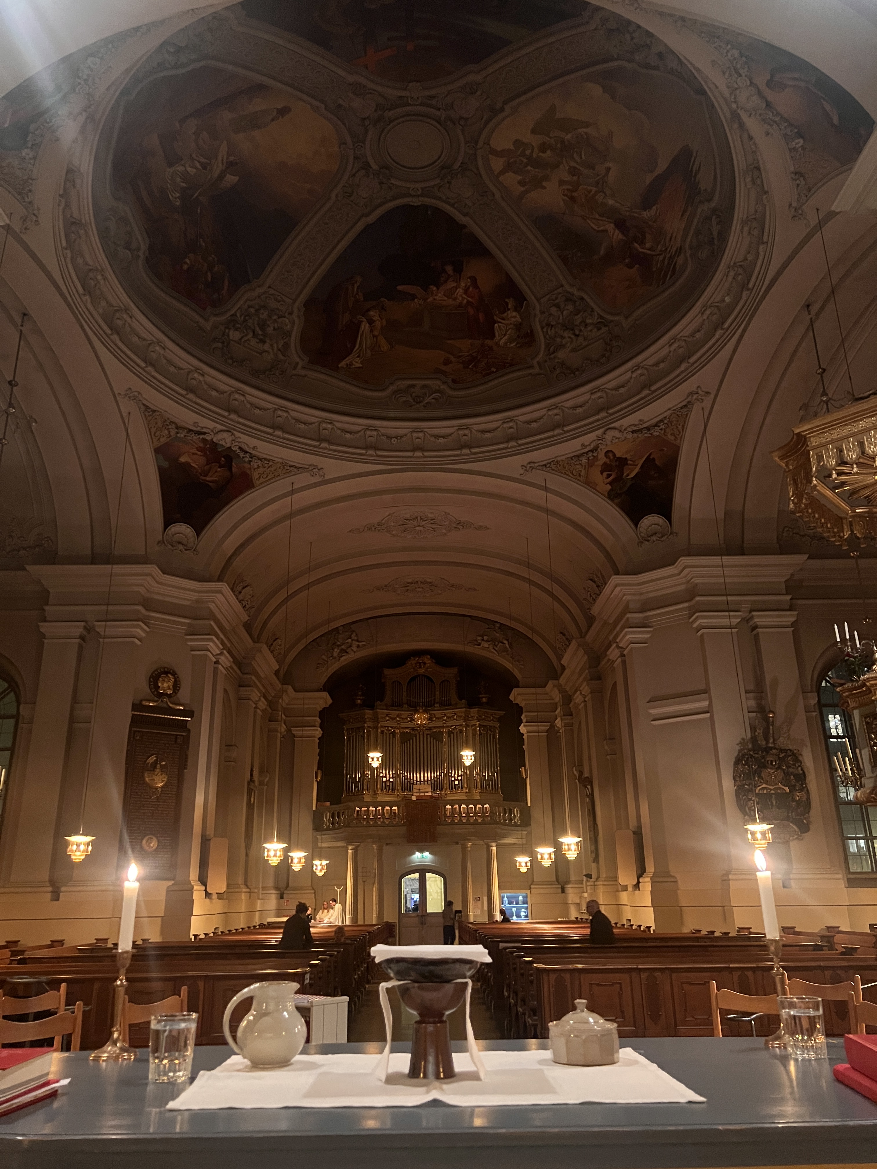 Kvällsmässa i Adolf Fredriks kyrka